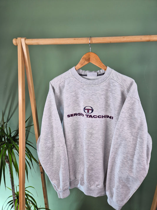 Sergio Tacchini Sweatshirt Heren | Grijs | Maat L