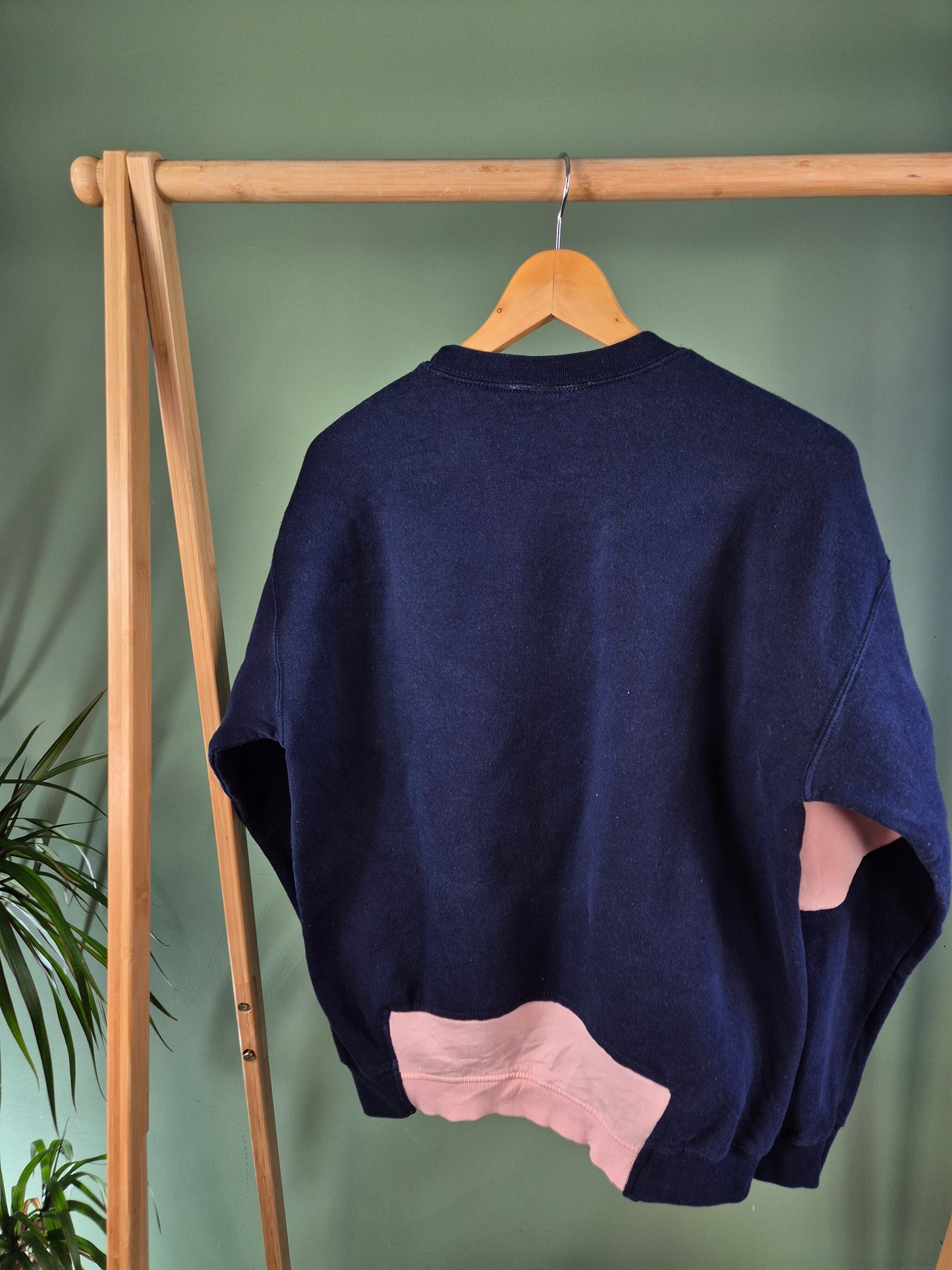 Dickies Spell Out Rework Sweatshirt Heren | Blauw | Maat M