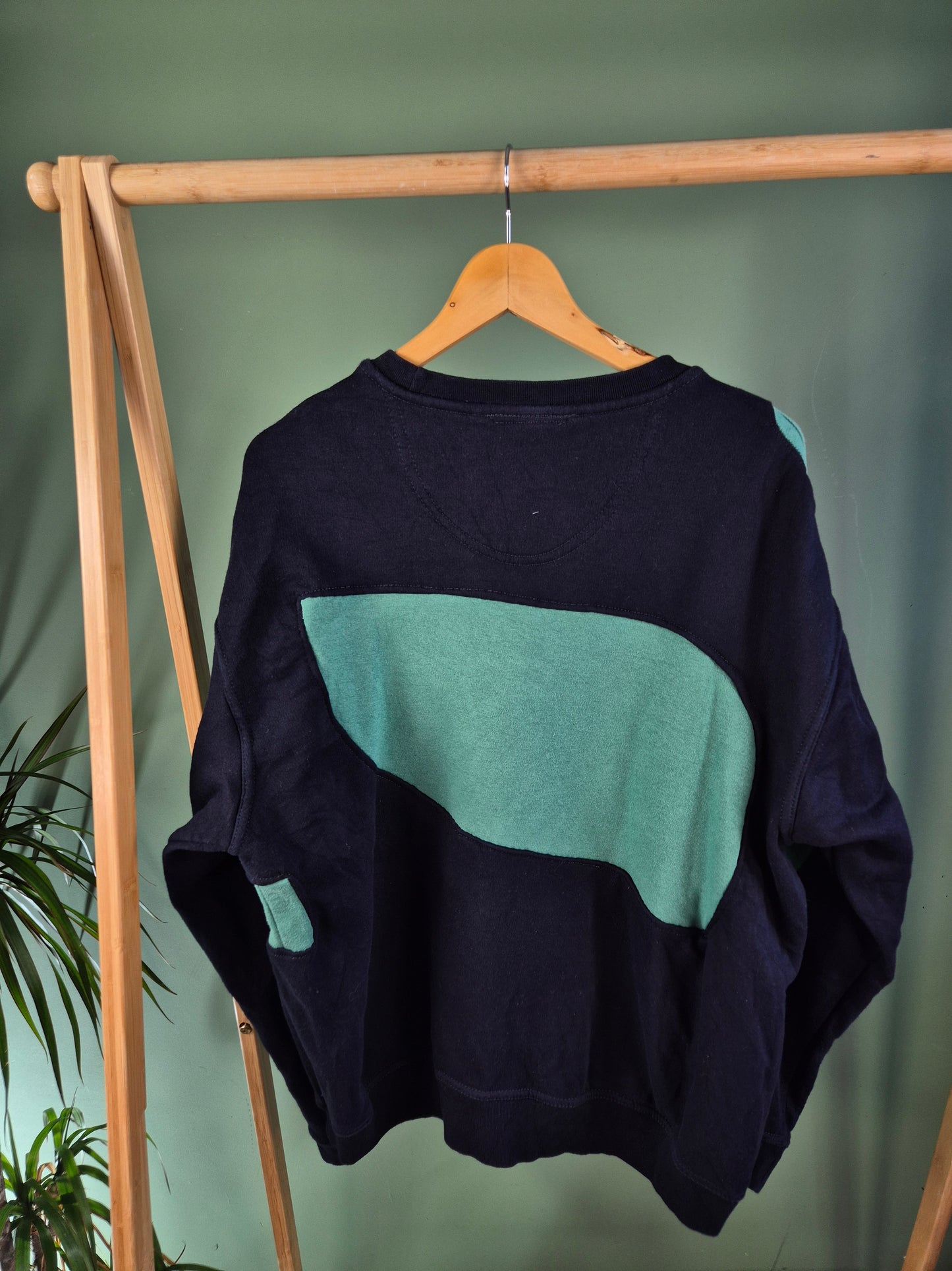 Reebok Rework Sweatshirt Heren | Blauw | Maat XL