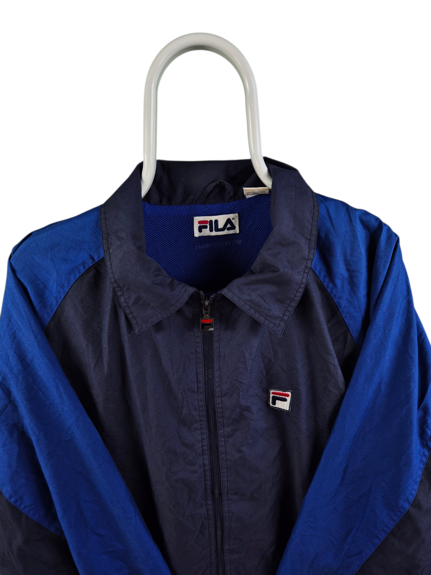 Fila Tussenjas Heren | Blauw | Maat XL