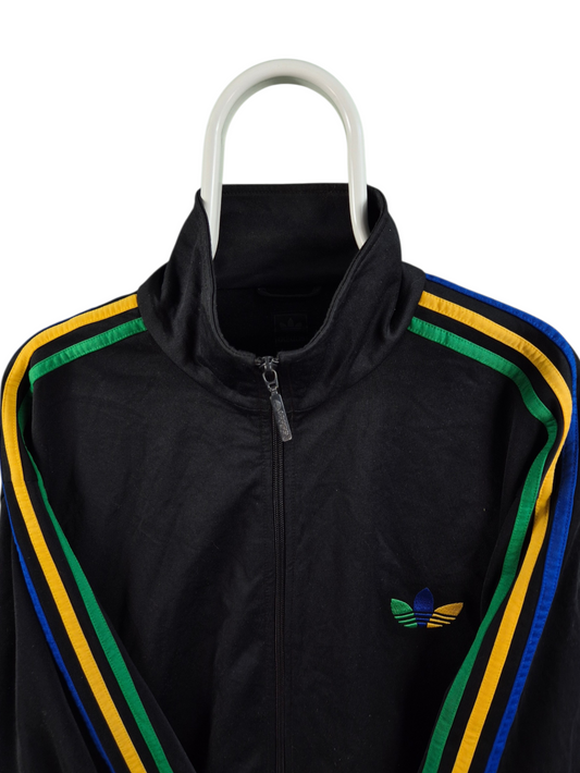 Adidas 80s 3-Stripes Vest Heren | Zwart | Maat XXL