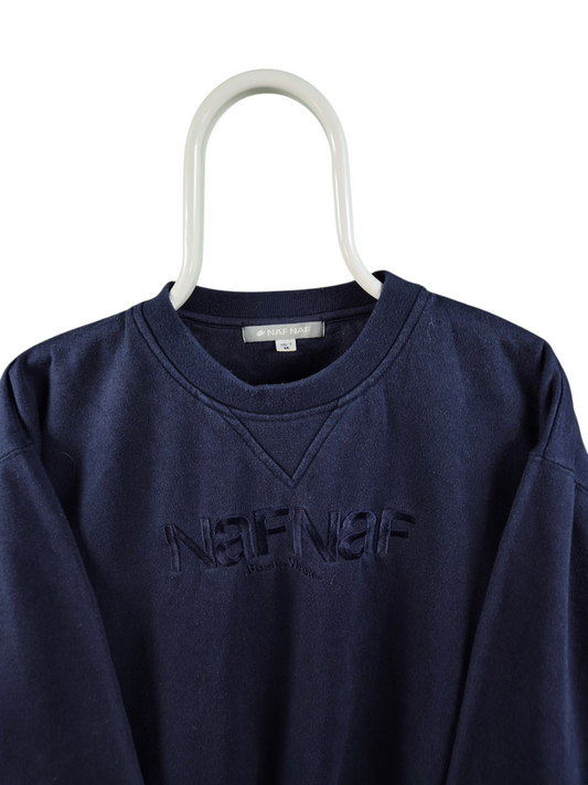 NafNaf 90s Sweatshirt Heren | Blauw | Maat M