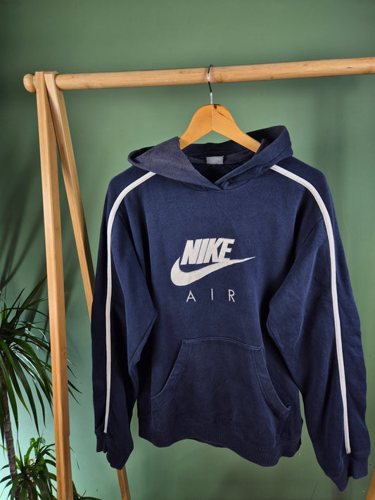 Nike Front Logo Hoodie Heren | Blauw | Maat M