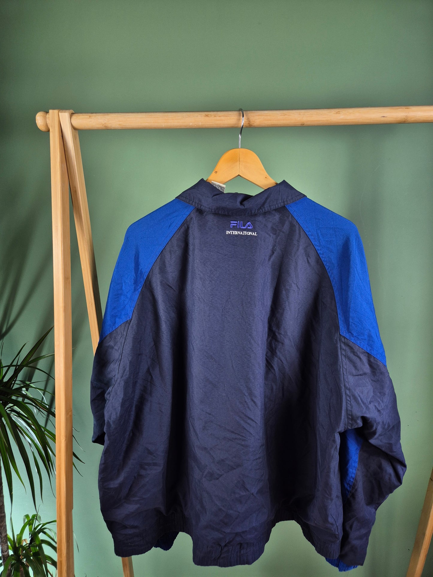 Fila Tussenjas Heren | Blauw | Maat XL