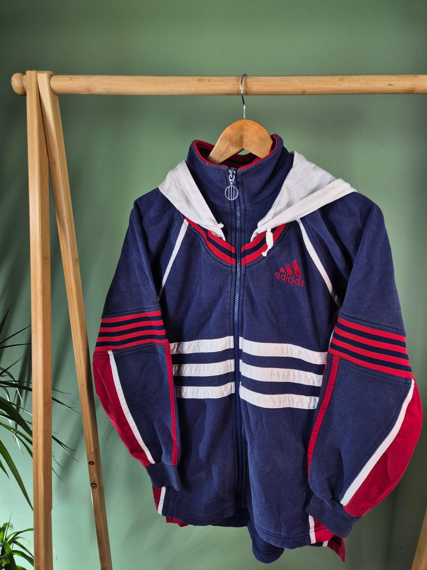 Adidas 90s Vest Heren | Blauw | Maat S