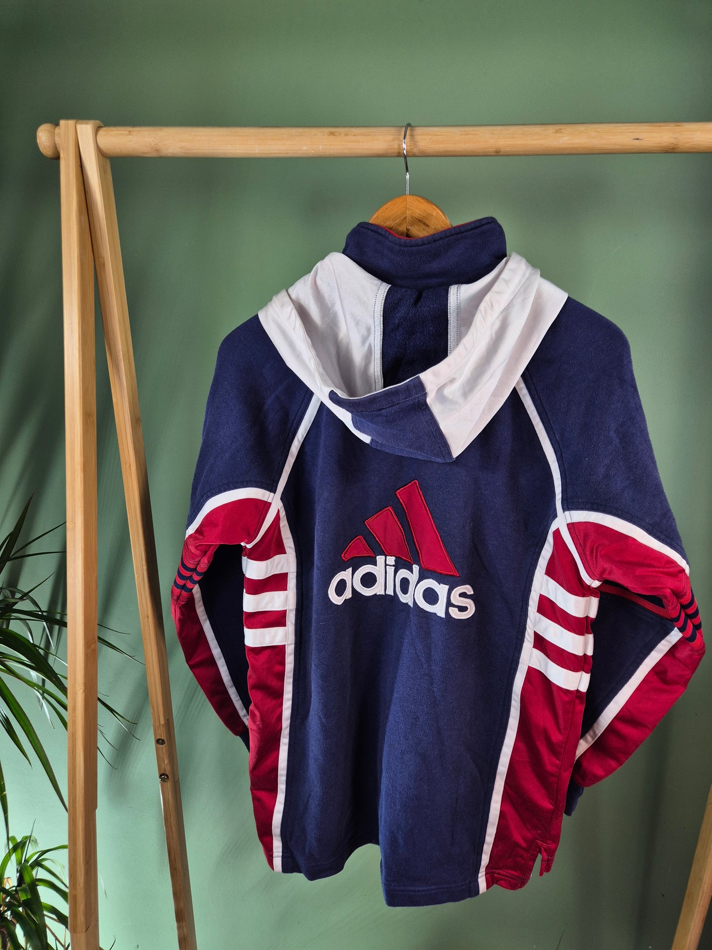 Adidas 90s Vest Heren | Blauw | Maat S
