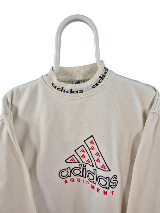 Adidas Equipment 90s Sweater Dames | Wit | Maat M