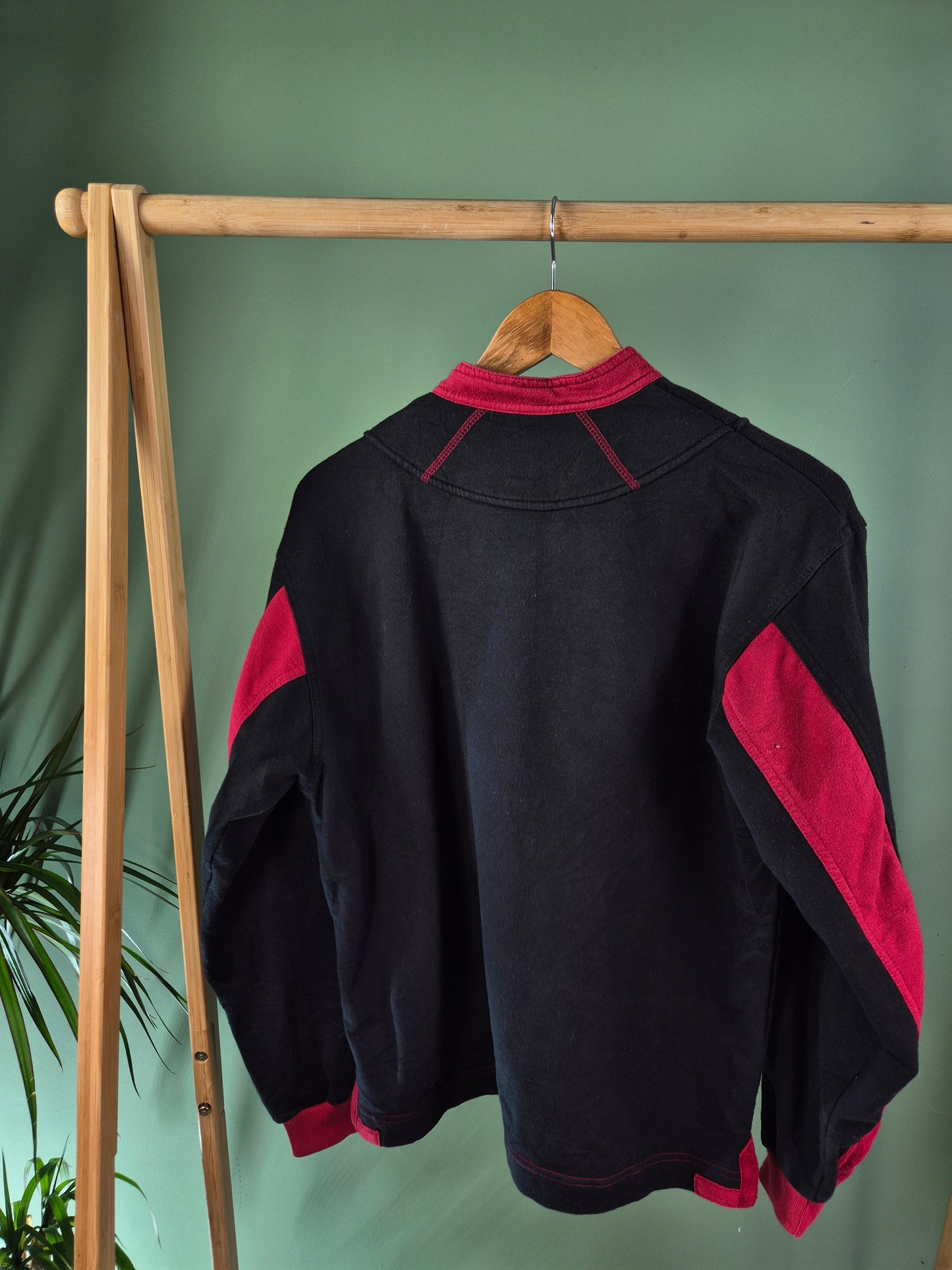 Nike 90s Chest Swoosh Sweater Dames | Zwart | Maat M