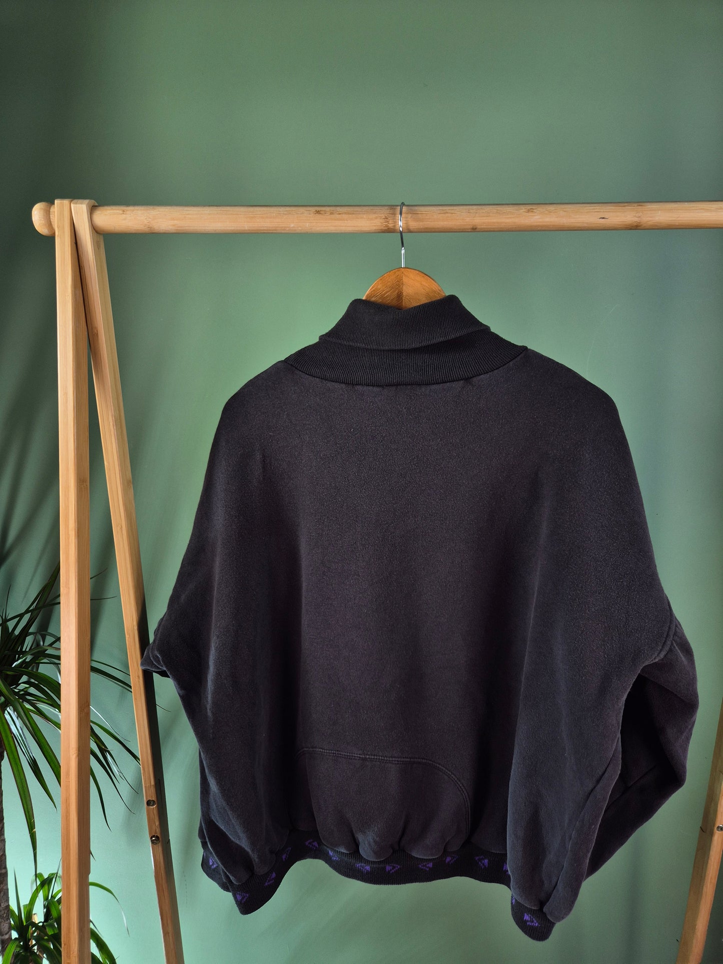 Adidas 80s Oversized Coltrui Dames | Zwart | Maat L