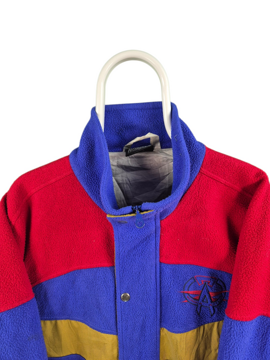 Crazy Fleece 90s Vest Dames | Paars | Maat L