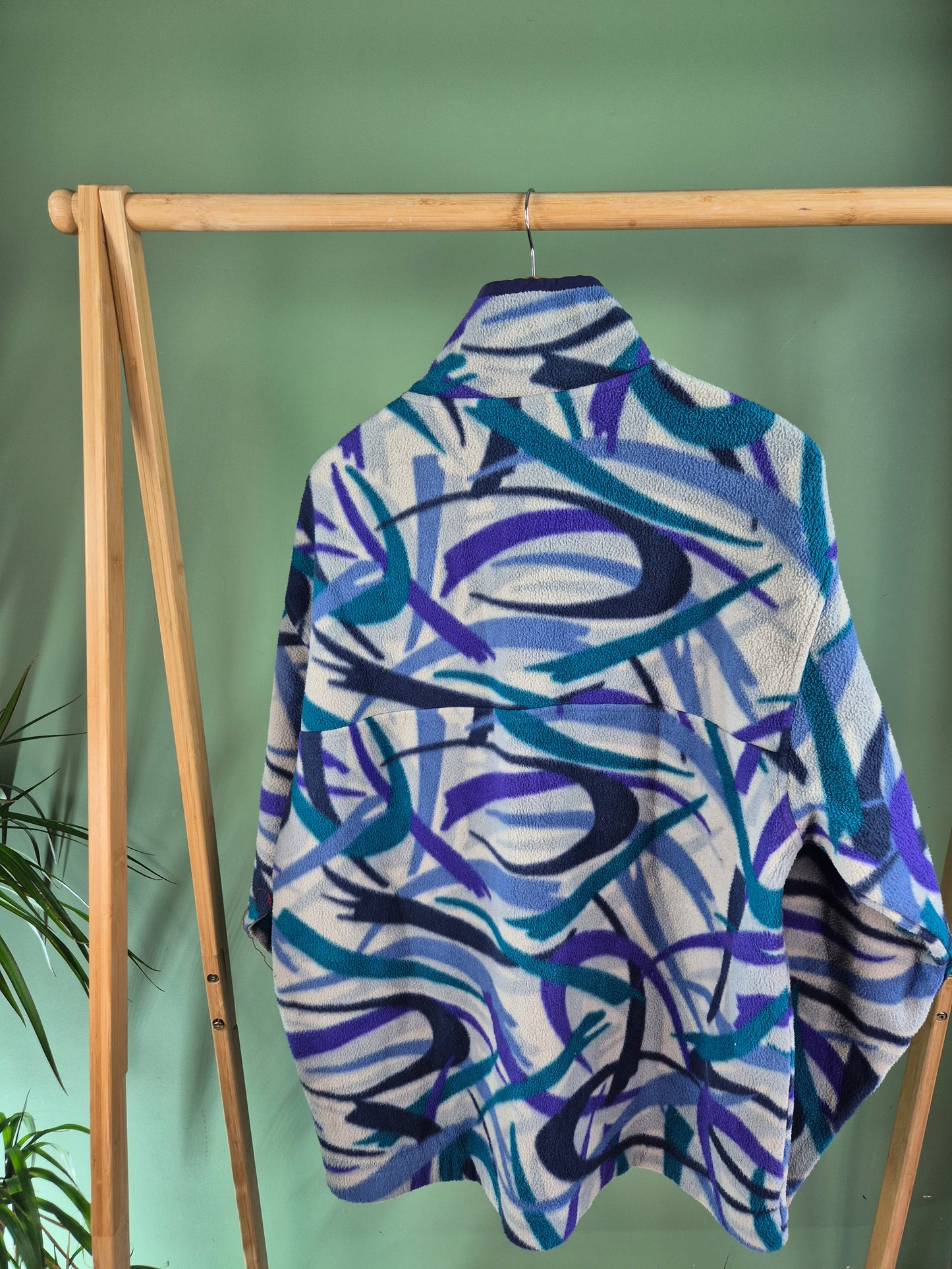 Lotto Crazy Fleece 90s Sweater Heren | Grijs | Maat XL