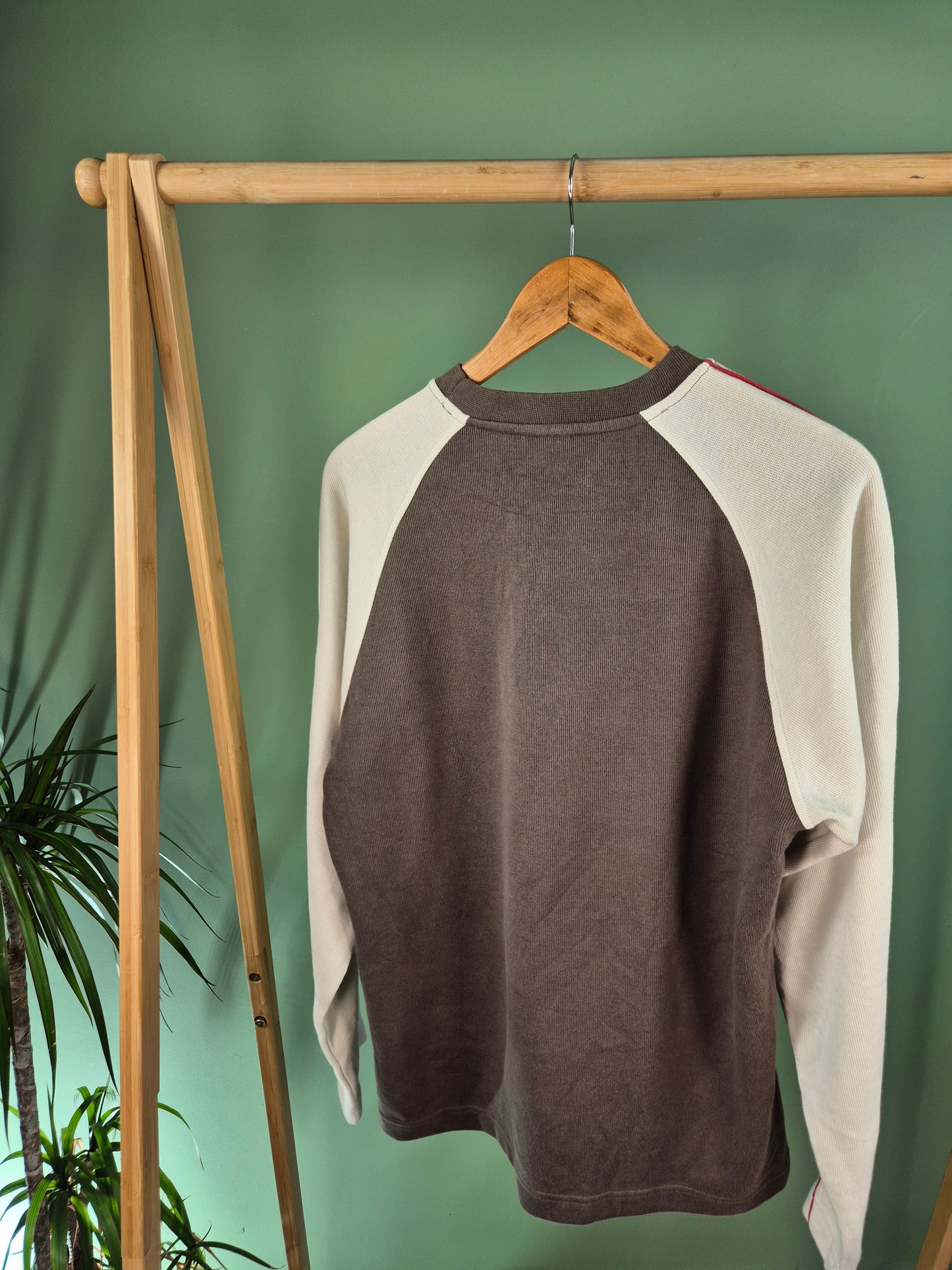 Le Coq Sportif Front Logo Sweater Heren | Bruin | Maat S