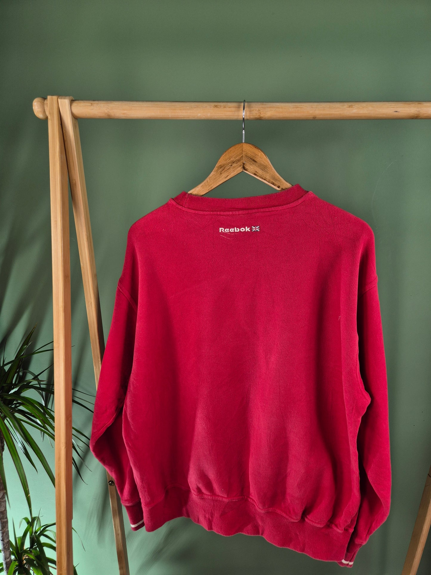 Reebok 90s Sweater Heren | Rood | Maat M