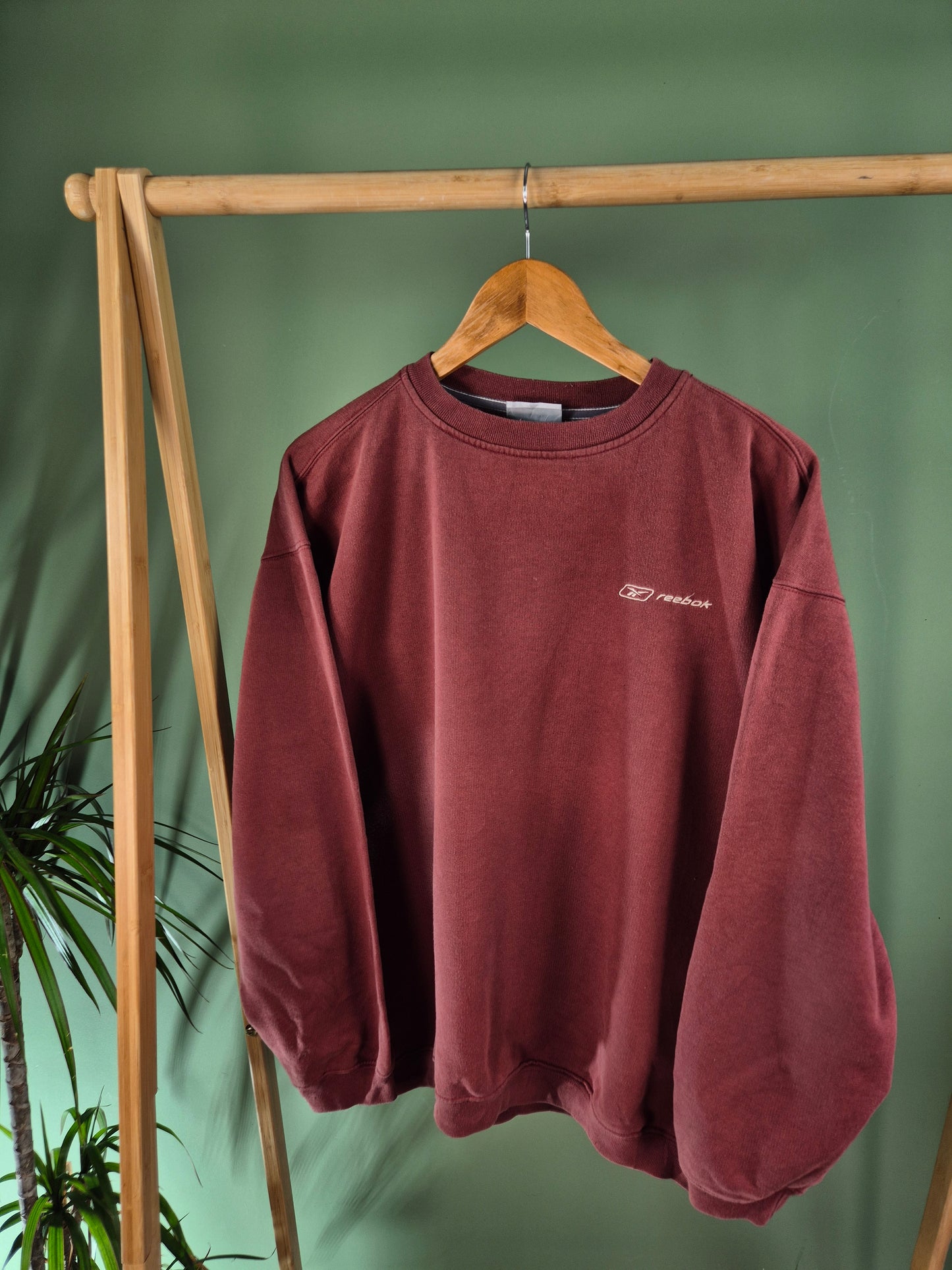 Reebok 90s Sweater Dames | Rood | Maat M