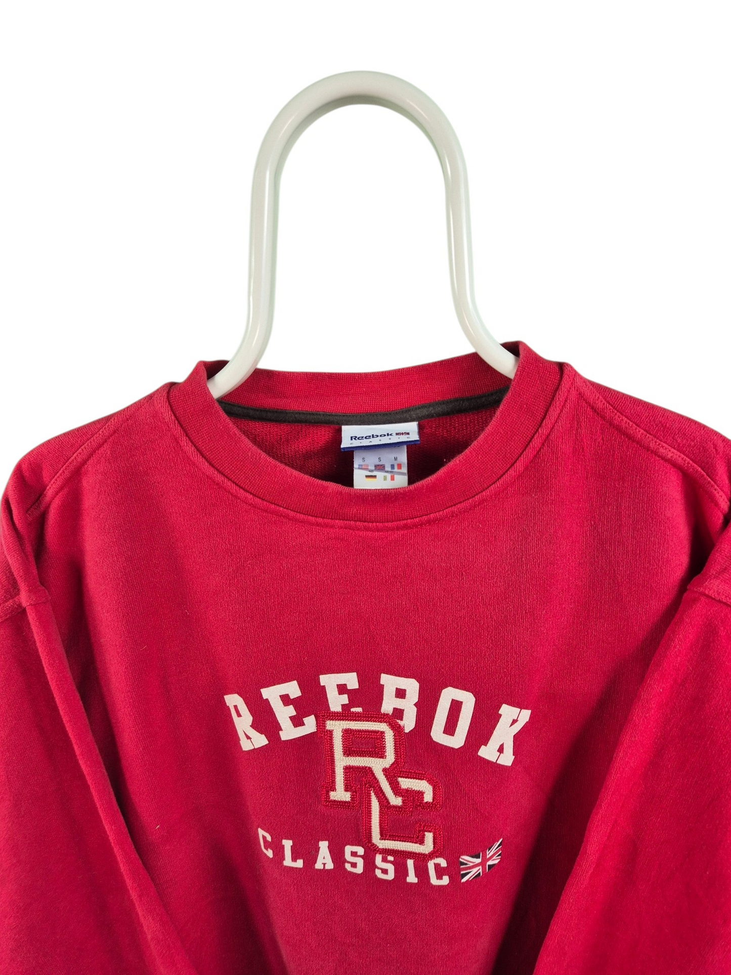 Reebok 90s Sweater Heren | Rood | Maat M