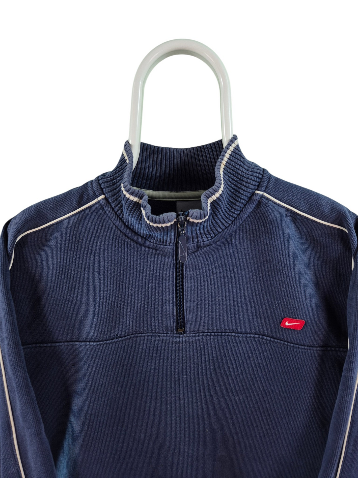 Nike Quarter Zip Sweater Dames | Blauw | Maat L
