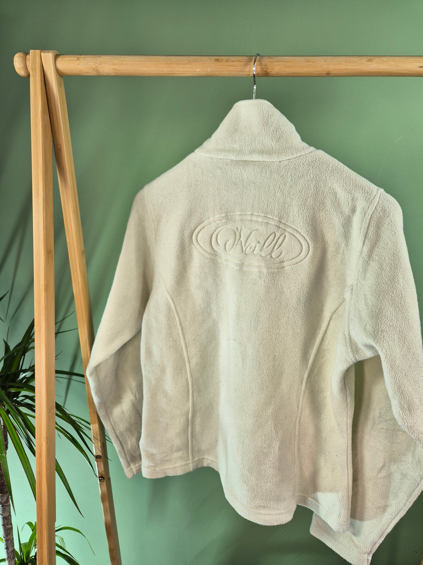 O'Neill Quarter Zip Fleece Sweater Dames | Beige | Maat S