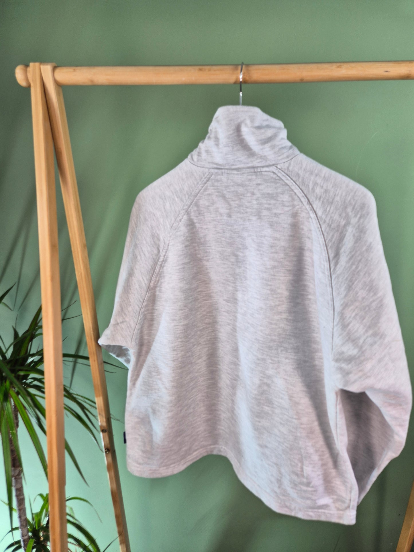 Umbro 90s Quarter Zip Sweater Dames | Grijs | Maat M