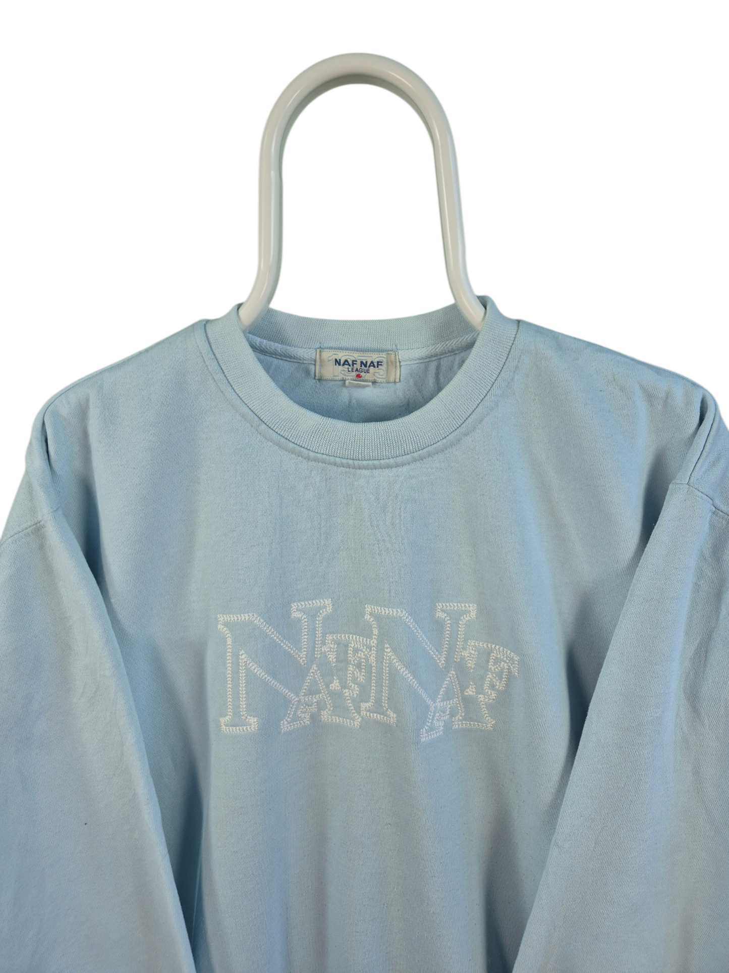 NafNaf 90s Sweatshirt Dames | Blauw | Maat M