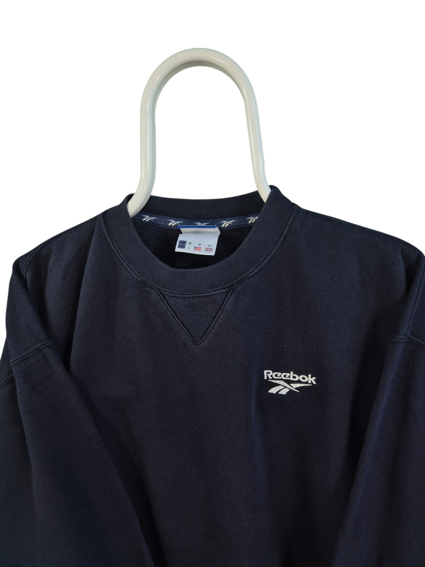 Reebok 90s Sweater Heren | Blauw | Maat L