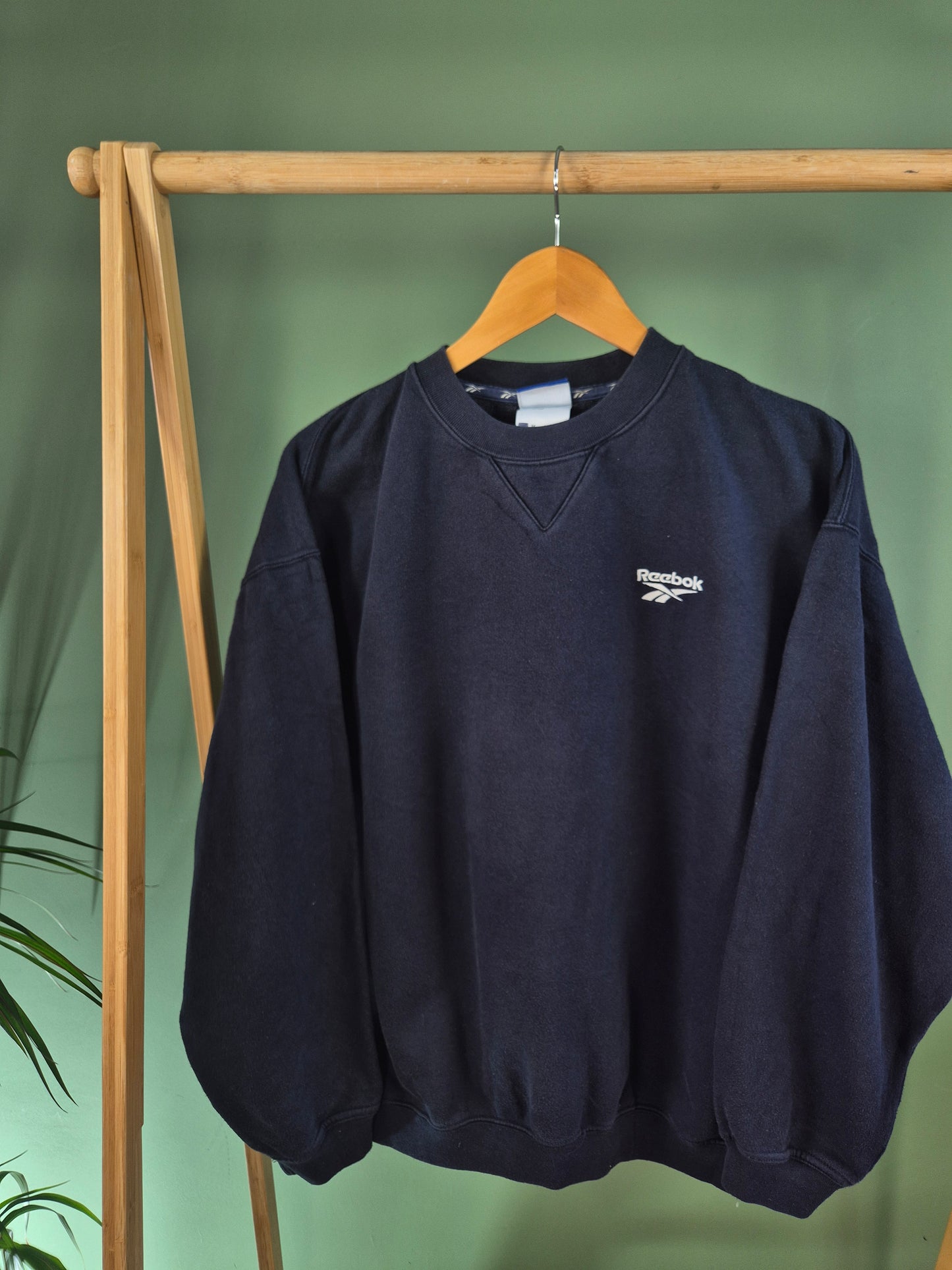 Reebok 90s Sweater Heren | Blauw | Maat L