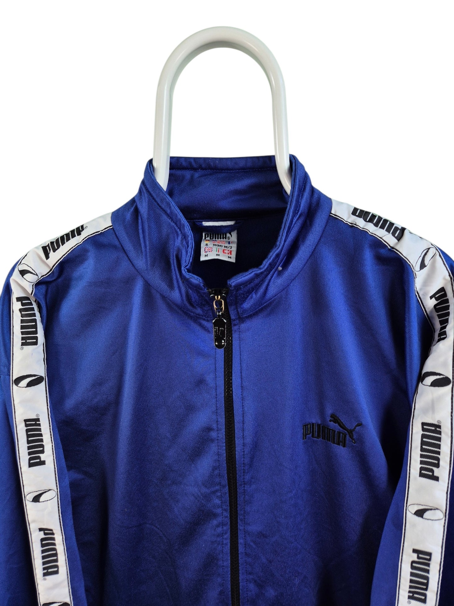Puma 90s Track Jacket Dames | Blauw | Maat M