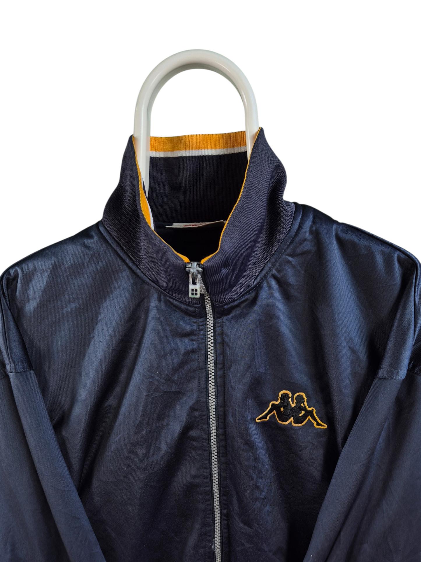 Kappa 90s Track Jacket Heren | Grijs | Maat XL