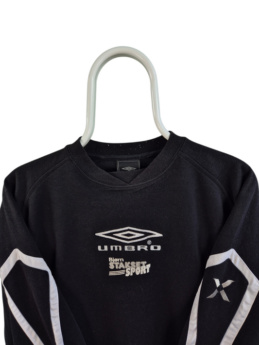 Umbro 90s Sweater Heren | Zwart | Maat M