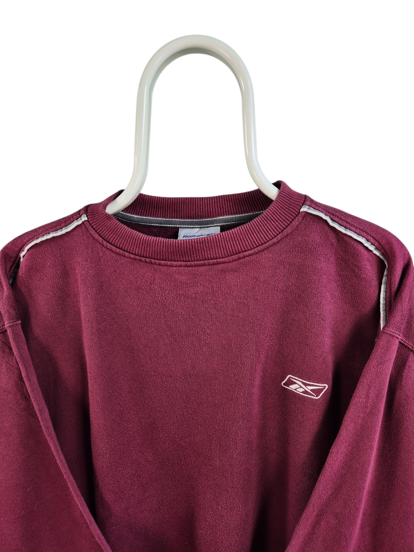 Reebok 90s Chest Logo Sweater Heren | Rood | Maat XL
