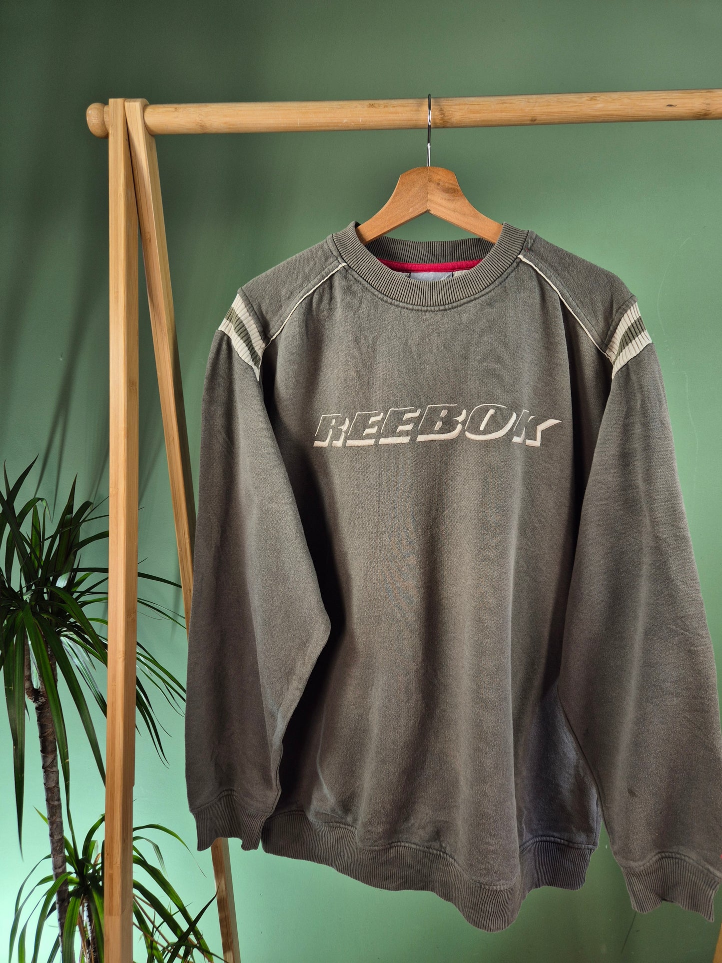 Reebok 90s Sweater Heren | Groen | Maat L
