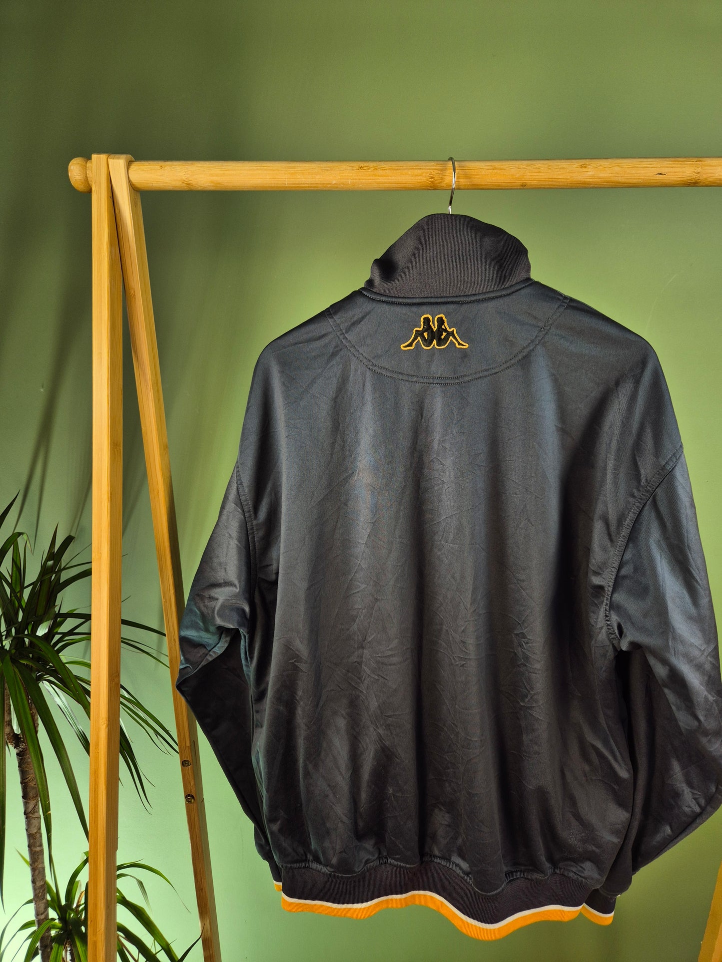 Kappa 90s Track Jacket Heren | Grijs | Maat XL