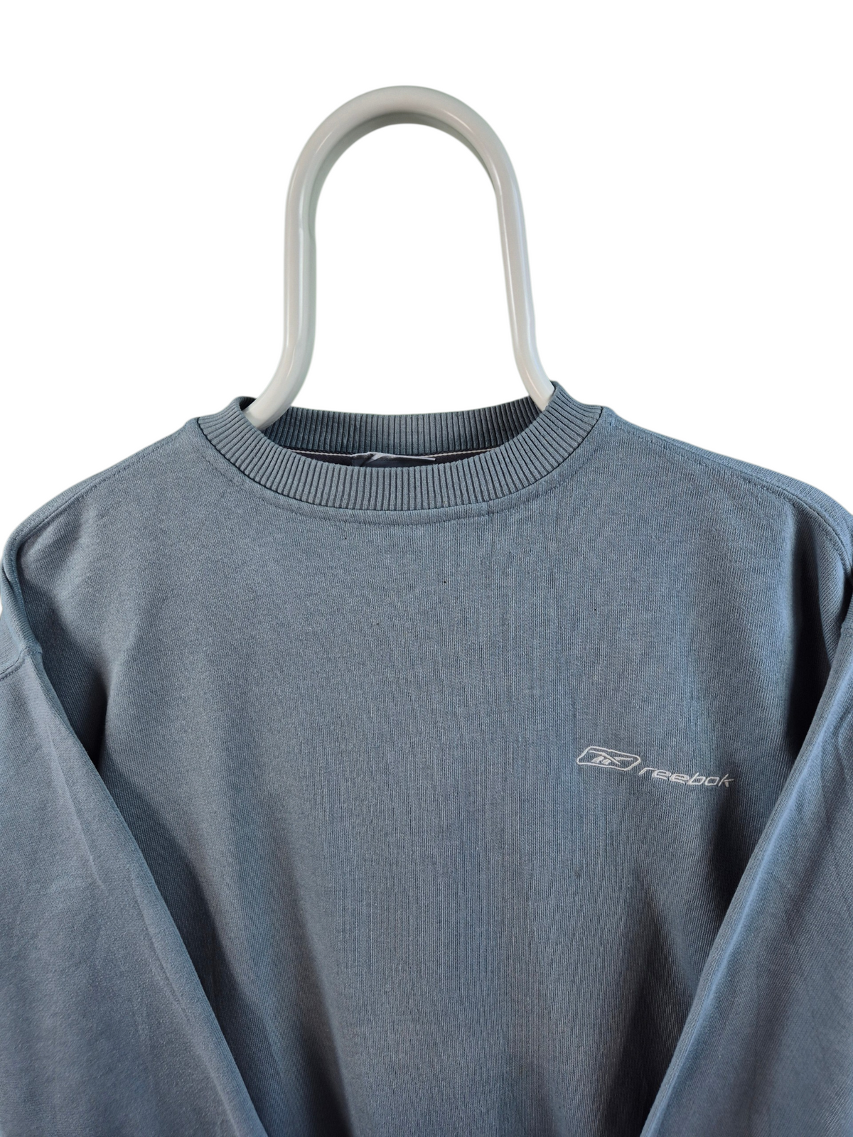 Reebok 90s Chest Logo Sweater Heren | Blauw | Maat L