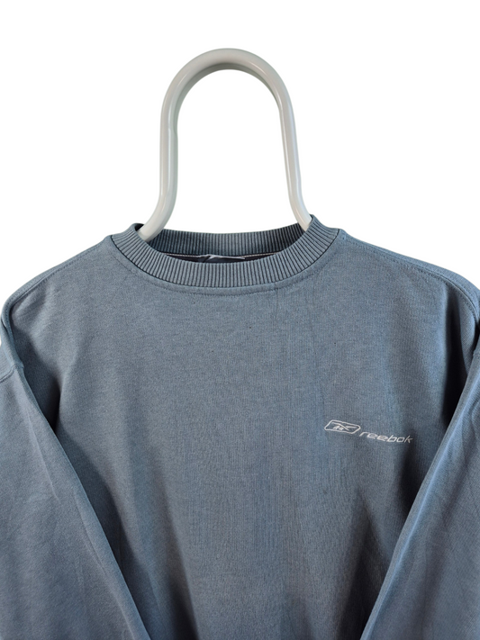 Reebok 90s Chest Logo Sweater Heren | Blauw | Maat L