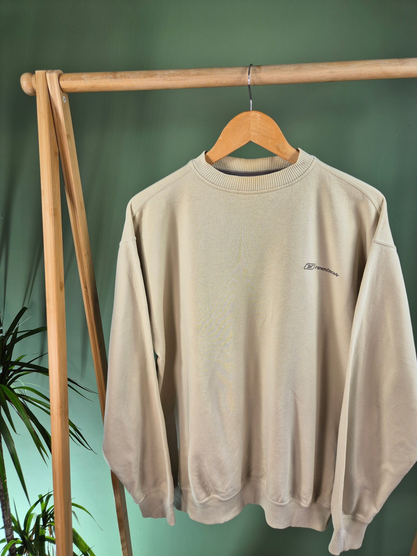 Reebok 90s Sweater Heren | Beige | Maat XL