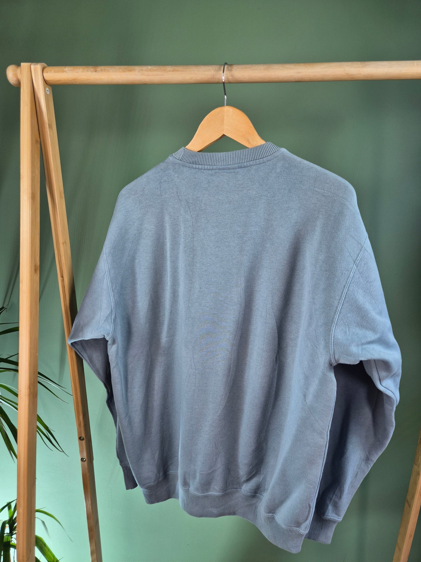Reebok 90s Chest Logo Sweater Heren | Blauw | Maat L