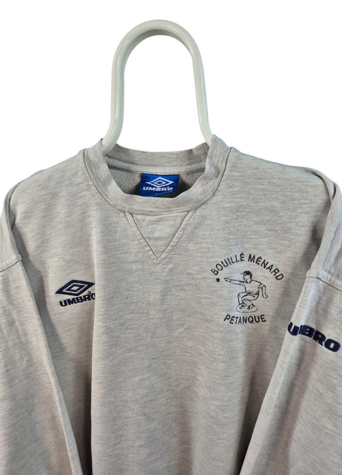 Umbro 90s Sweater Heren | Grijs | Maat M