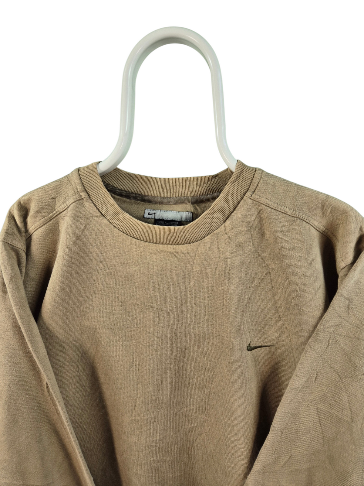 Nike Chest Swoosh Sweater Heren | Bruin | Maat M