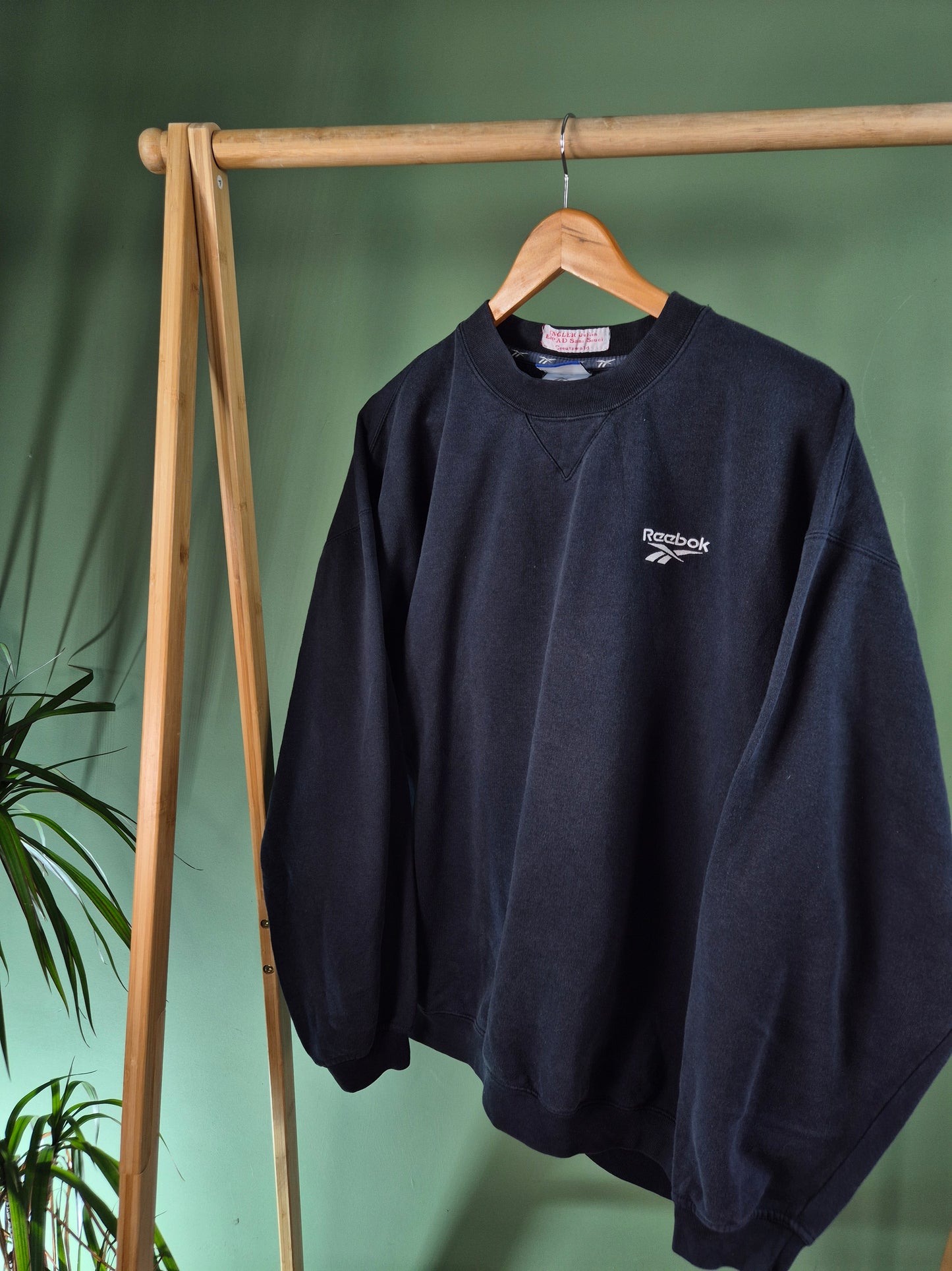 Reebok 90s Sweater Heren | Blauw | Maat XL