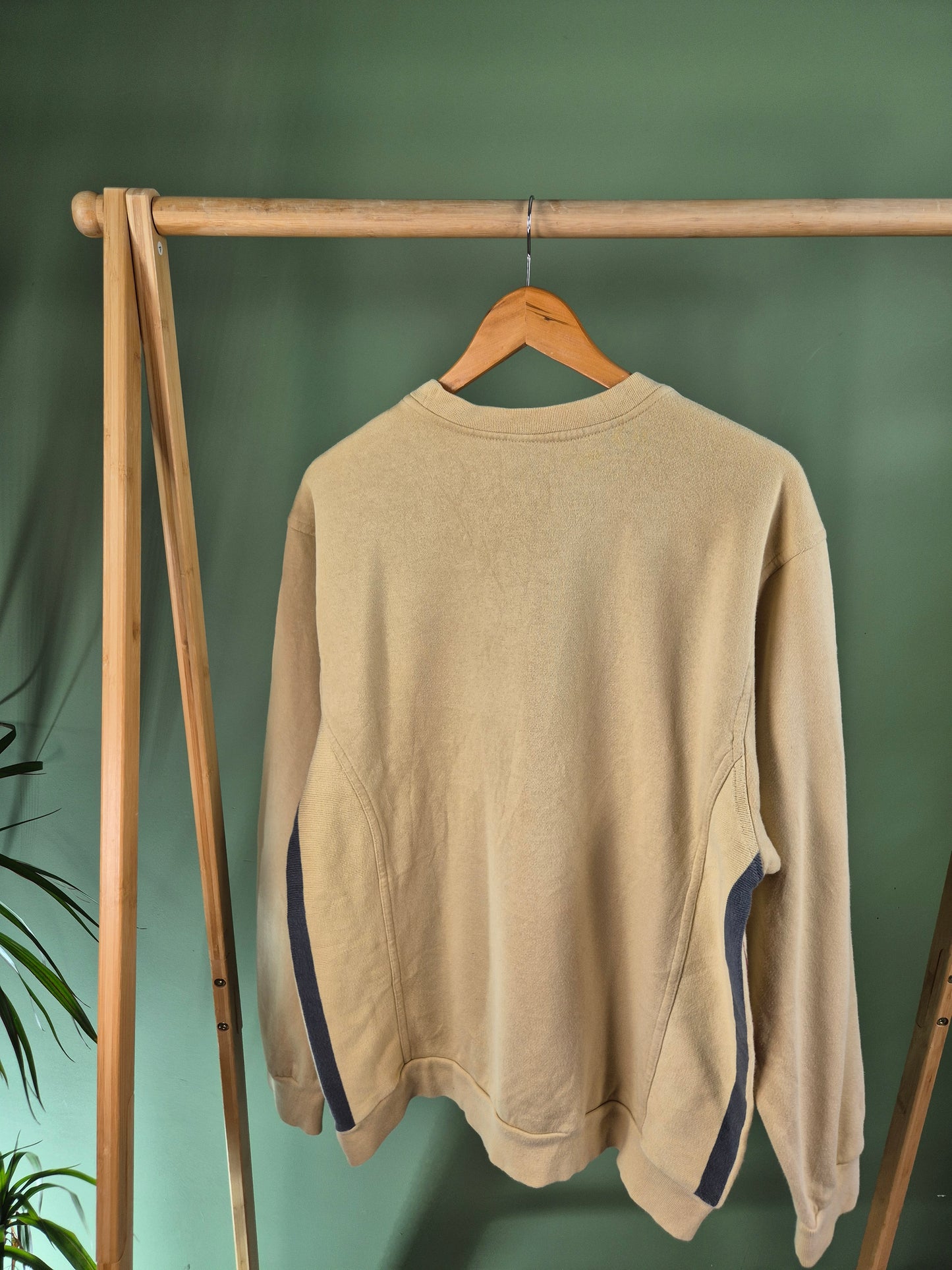 Nike Chest Swoosh Sweater Heren | Beige | Maat M