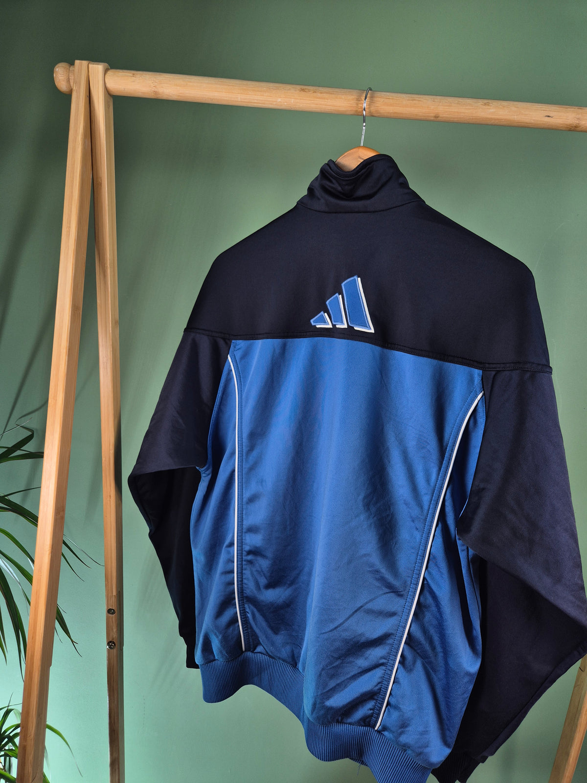 Adidas 90s Track Jacket Heren | Blauw | Maat L