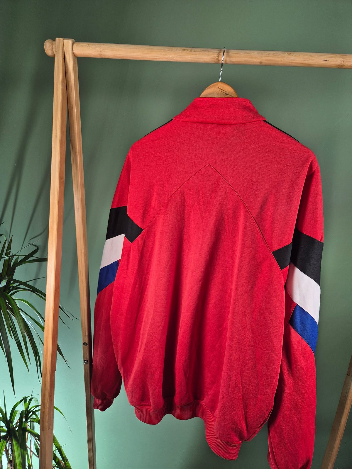 Adidas 90s Track Jacket Heren | Rood | Maat L