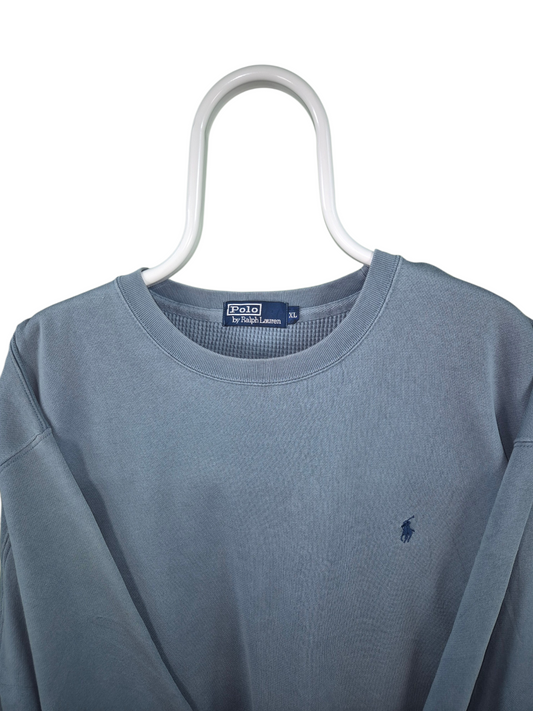 Ralph Lauren Chest Logo Sweater Heren | Blauw | Maat XL
