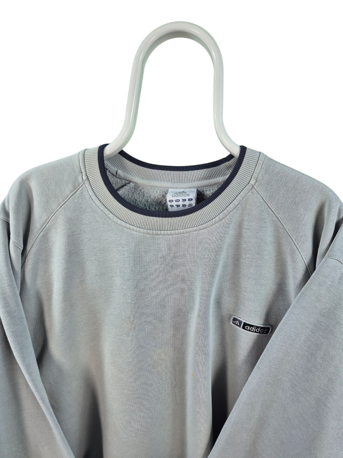 Adidas Sweater Heren | Blauw | Maat XL