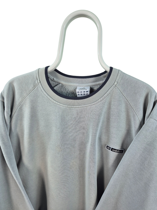 Adidas Sweater Heren | Blauw | Maat XL