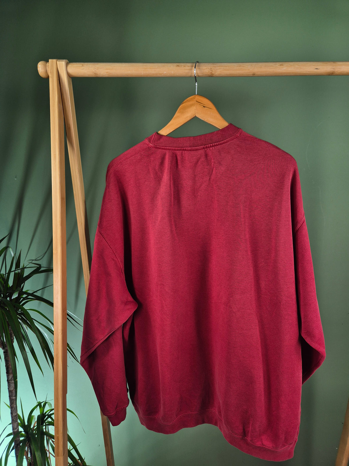 Reebok 90s Sweater Heren | Rood | Maat XL