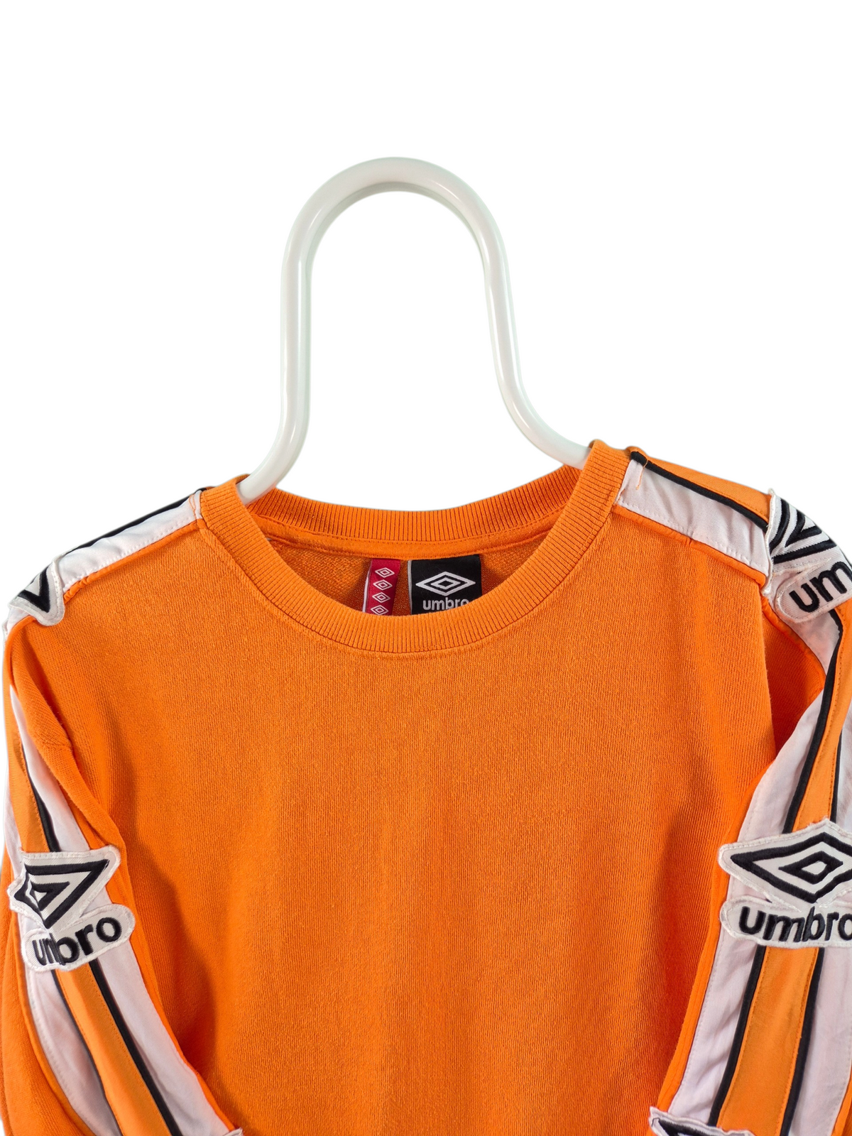 Umbro Tape Sleeve Sweater Heren | Oranje | Maat L
