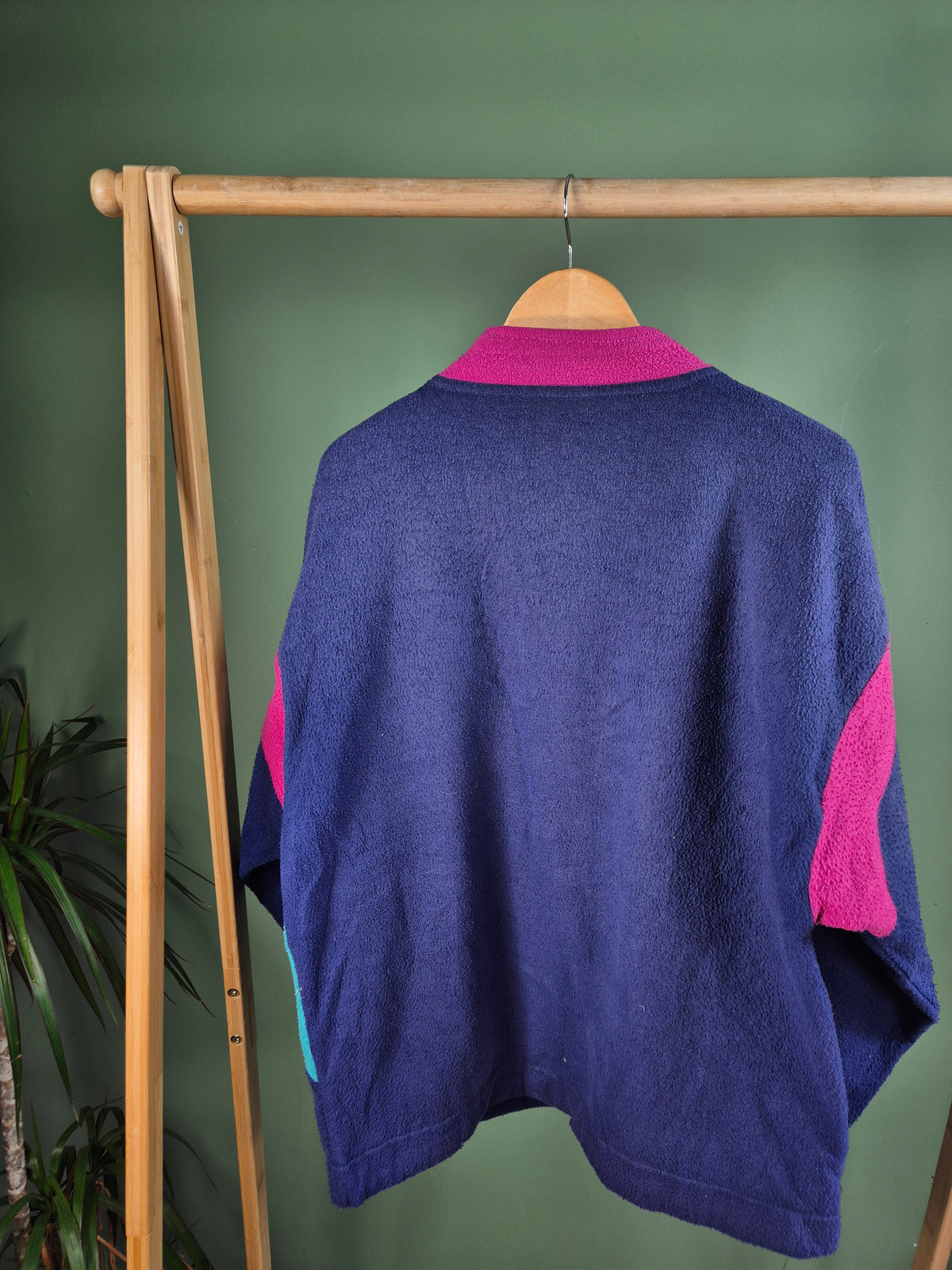 Crazy 90s Fleece Vest Dames | Paars | Maat L