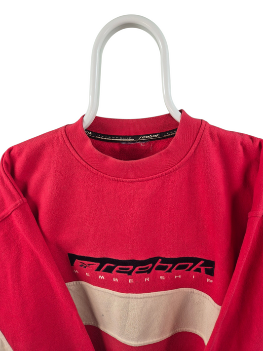 Reebok Sweater Heren | Rood | Maat XL