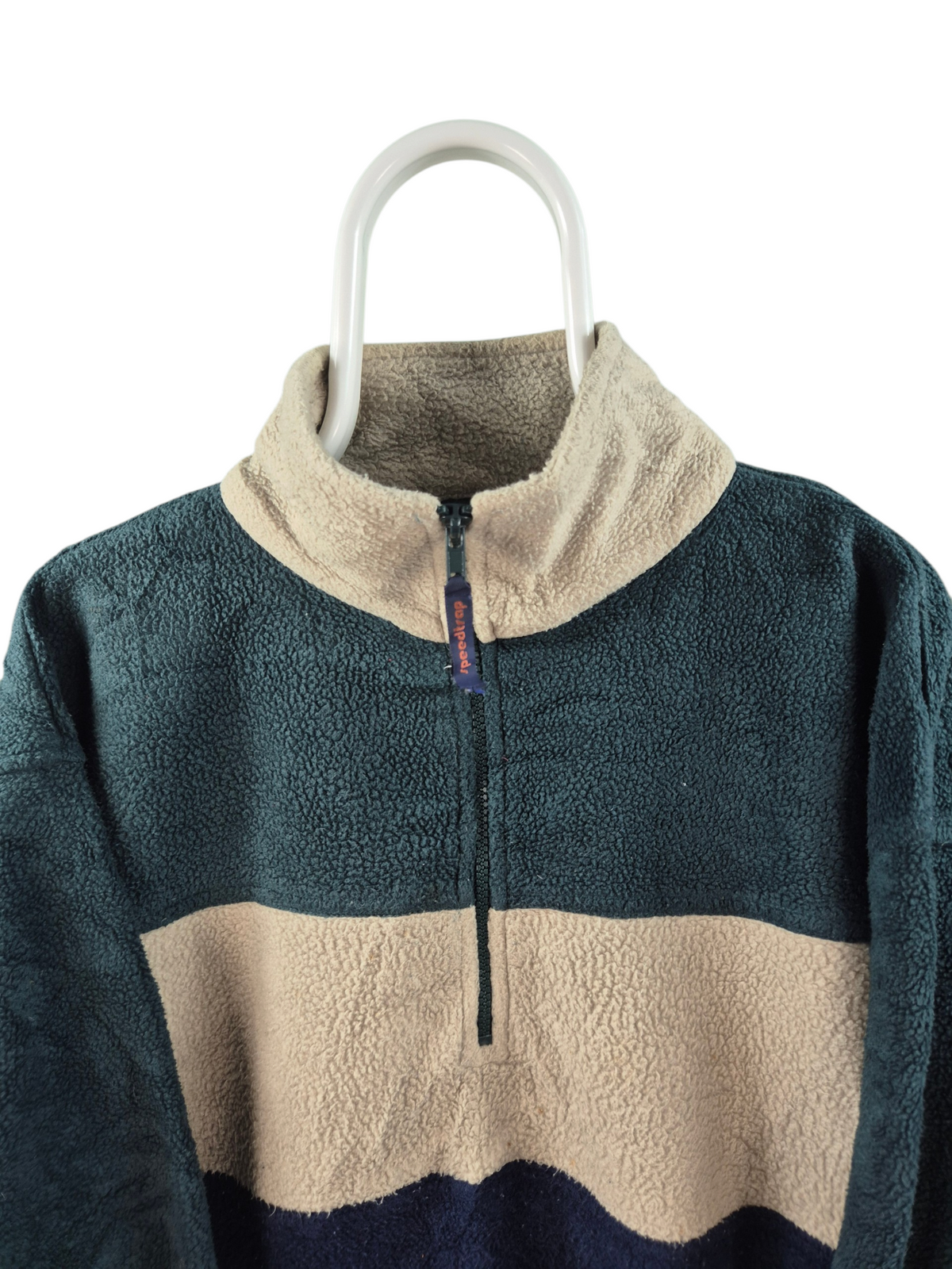 Crazy Fleece 90s Sweater Heren | Groen | Maat XL