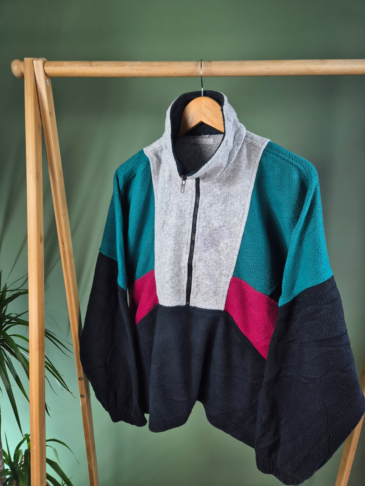 Crazy Fleece 90s Oversized Sweater Dames | Maat M